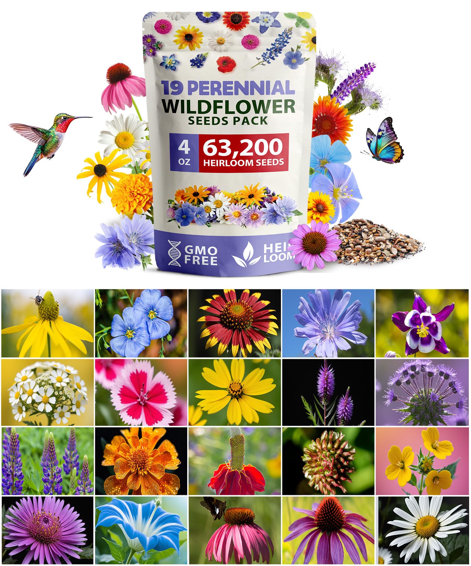 HOME GROWN - ONE DAY / 3 seconds (7”) Amazon.com : HOME GROWN Wildflower & Morning Glory Seeds